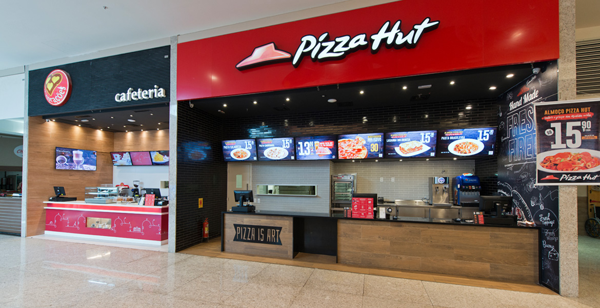 Café 3 Corações & Pizza Hut | North Shopping